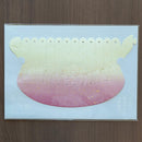 【折り紙トレイ】紙の貝殻椀 砂子紅 | 加飾技法