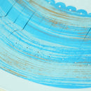 【折り紙トレイ】紙の貝殻椀 刷毛青 | 加飾技法