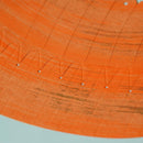 【折り紙トレイ】紙の貝殻椀 刷毛朱 | 加飾技法