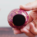 【ひな人形】ミニ親王飾り (殿：黒、姫：紅) | 津軽塗