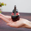 【ひな人形】ミニ親王飾り (殿：黒、姫：紅) | 津軽塗