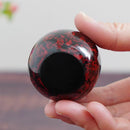 【ひな人形】ミニ親王飾り (殿：黒、姫：紅) | 津軽塗