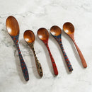 【スプーン】 青 (大) | 津軽塗