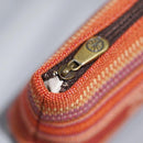 【カジュアルポーチ】こっかーら (赤) | 八重山みんさー織り |あざみ屋