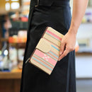 【マルチケース】夏花 (ピンク) | 八重山みんさー織り |あざみ屋