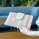 【マルチケース】夏花 (ピンク) | 八重山みんさー織り |あざみ屋