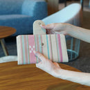 【マルチケース】夏花 (ピンク) | 八重山みんさー織り |あざみ屋