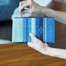 【マルチケース】南風 (青) | 八重山みんさー織り |あざみ屋