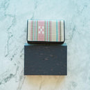 【名刺入れ】玉辺 夏花 (ピンク) | 八重山みんさー織り |あざみ屋