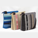 【トラベルショルダー】夏花 (ピンク) | 八重山みんさー織り |あざみ屋