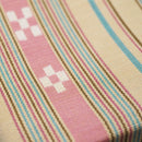 【トラベルショルダー】夏花 (ピンク) | 八重山みんさー織り |あざみ屋