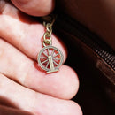 【トラベルショルダー】夏花 (ピンク) | 八重山みんさー織り |あざみ屋