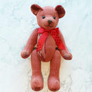 【テディベア】 こっかーら (赤) | 八重山みんさー織り |あざみ屋