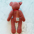 【テディベア】 こっかーら (赤) | 八重山みんさー織り |あざみ屋