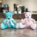 【テディベア】 野牡丹 (ピンク) | 八重山みんさー織り |あざみ屋