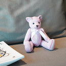 【テディベア】 野牡丹 (ピンク) | 八重山みんさー織り |あざみ屋