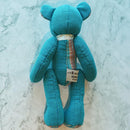 【テディベア】 かなさ (青) | 八重山みんさー織り |あざみ屋