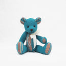 【テディベア】 かなさ (青) | 八重山みんさー織り |あざみ屋