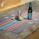 【二丁杼タペストリー】ヒチガーラ (紺) | 八重山みんさー織り |あざみ屋