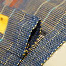 【二丁杼タペストリー】ヒチガーラ (紺) | 八重山みんさー織り |あざみ屋