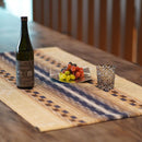 【二丁杼タペストリー】ヒチガーラ (ベージュ) | 八重山みんさー織り |あざみ屋