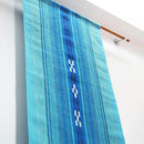 【タペストリー小】 珊瑚礁 (青) | 八重山みんさー織り |あざみ屋