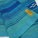 【タペストリー小】 珊瑚礁 (青) | 八重山みんさー織り |あざみ屋