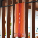 【タペストリー小】ブーゲンビリア (橙) | 八重山みんさー織り |あざみ屋