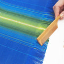 【テーブルセンター】 美らサンゴ (青) 大 | 八重山みんさー織り |あざみ屋