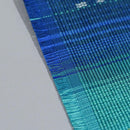 【コースター】シーグラデーション 2枚セット 青緑 | 八重山みんさー織り |あざみ屋