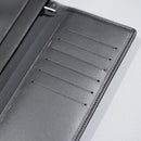 【長財布】 南風 (青) 束入れ前段ハギ | 八重山みんさー織り |あざみ屋