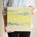 【アートパネル】春 露草 (L) | 金銀砂子細工 | 逸品集（菊池襖紙工場）