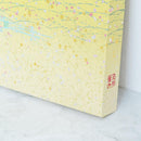 【アートパネル】春 露草 (L) | 金銀砂子細工 | 逸品集（菊池襖紙工場）