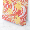 【アートパネル】秋 竜田川・辰砂 (S) | 金銀砂子細工 | 逸品集（菊池襖紙工場）