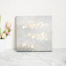 【アートパネル】冬 銀唐草 (L) | 金銀砂子細工 | 逸品集（菊池襖紙工場）