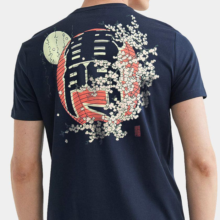 【Tシャツ】シルクスクリーン ネイビー