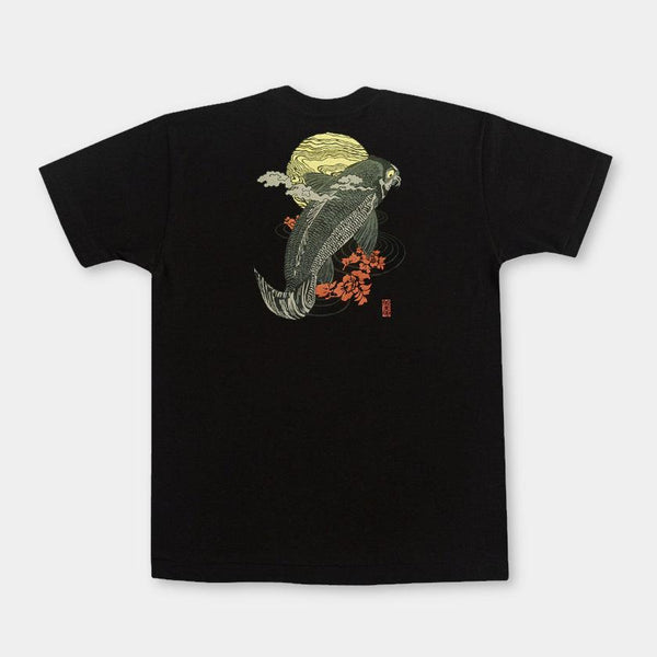 【Tシャツ】朧月 | シルクスクリーンプリント