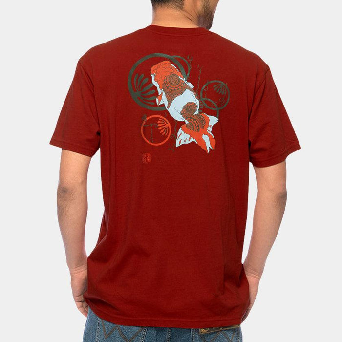 【Tシャツ】シルクスクリーン ワイン