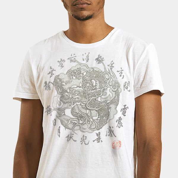 【Tシャツ】雲龍 | シルクスクリーンプリント