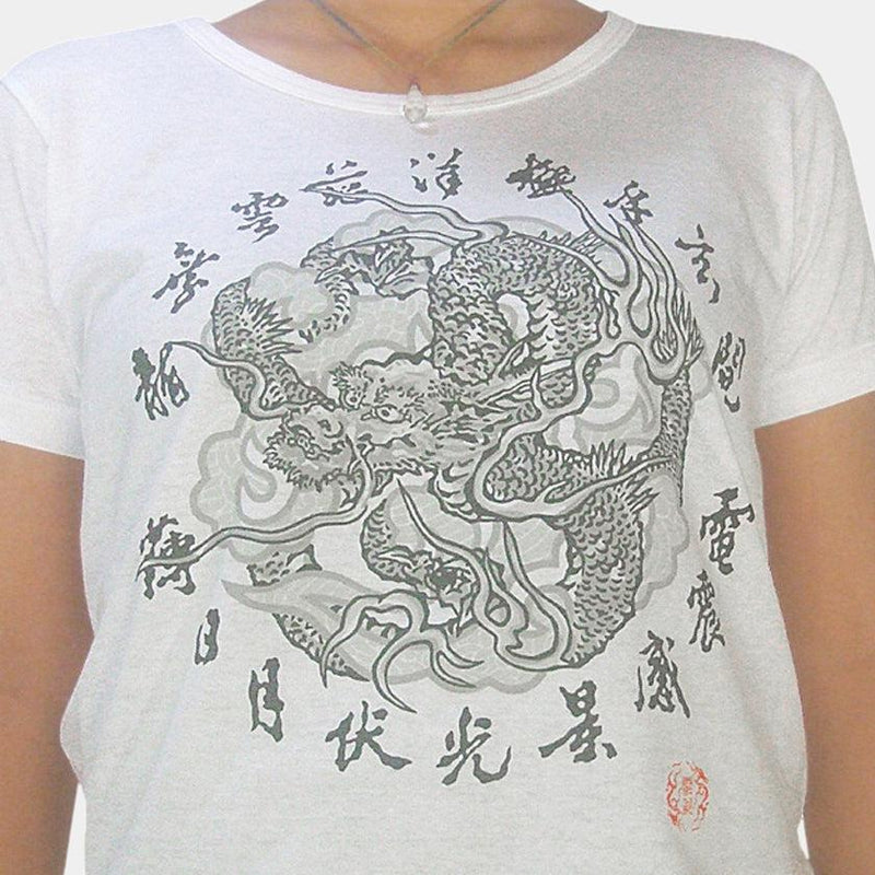 【Tシャツ】雲龍 | シルクスクリーンプリント
