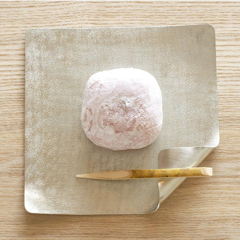【お皿】すずがみ 11×11cm かざはな | 高岡銅器