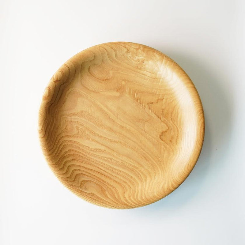 【お皿】栗の木 カレー皿