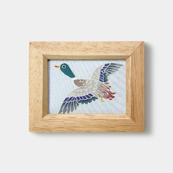 【染額】カモ | 加賀友禅 | J.Flavor * 菊田宏幸