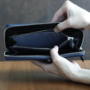 変わり市松小 (167) (紺地×黒漆)