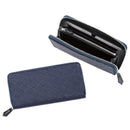 変わり市松小 (167) (紺地×黒漆)