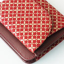 七宝繋ぎ (179) (赤地×白漆)