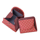 七宝繋ぎ (179) (赤地×白漆)