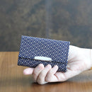 ひょうたん (007) (紺地×白漆)