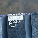 ひょうたん (007) (紺地×白漆)