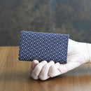 ひょうたん (007) (紺地×白漆)